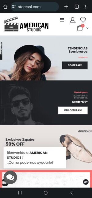 American Studios Tienda